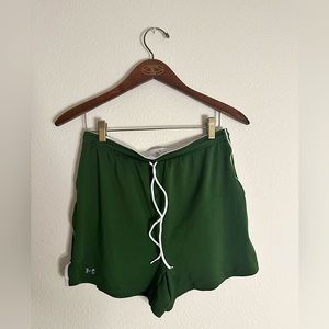 Green Under Armour Athletic Shorts